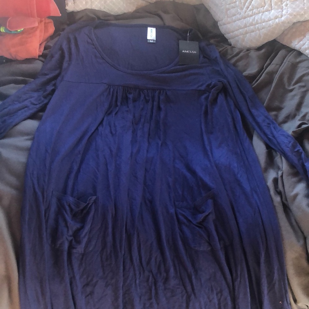 Navy blue dress